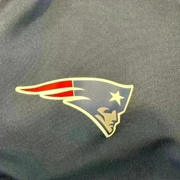 NFL PATRIOTS 1/4 Zip Pullover Fleece Lined Size MENS S/P - Picture 3 of 4